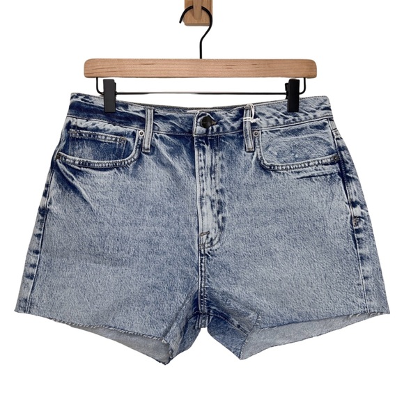 NWT FRAME Le Simone Raw Shorts - Picture 6 of 11